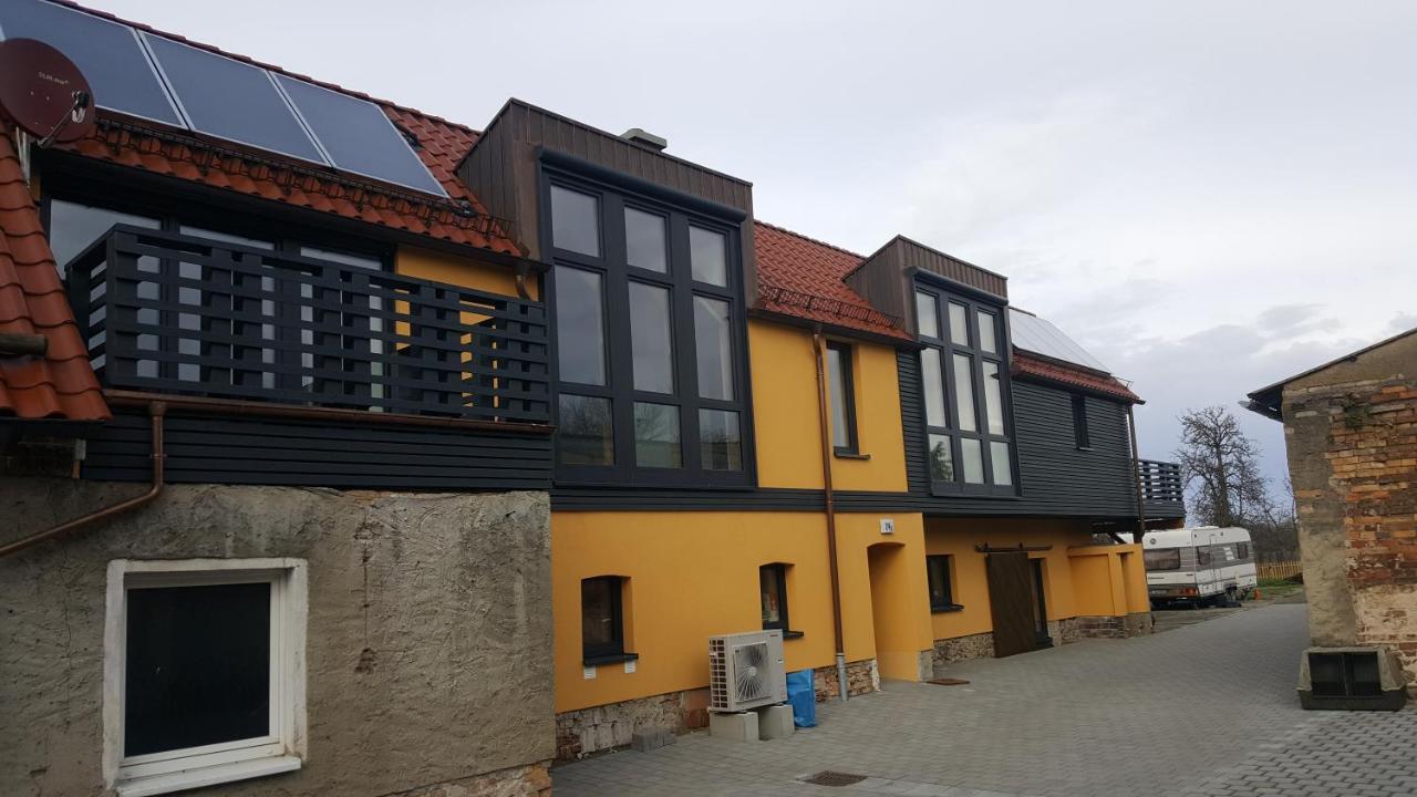Ferienwohnung Auf Dem Bauernhof Grossraeschen Extérieur photo